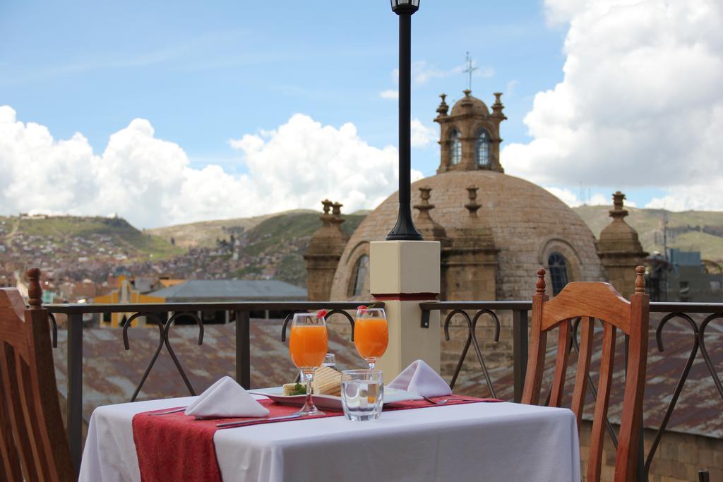 Conde De Lemos Hotel Puno Exterior photo